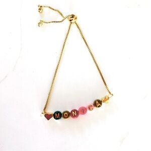 Handmade Bracelet with your name.